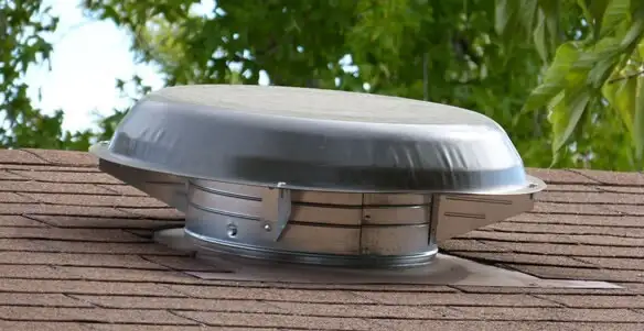 attic fan installation services with low-profile roof ventilation unit in Bradenton, FL