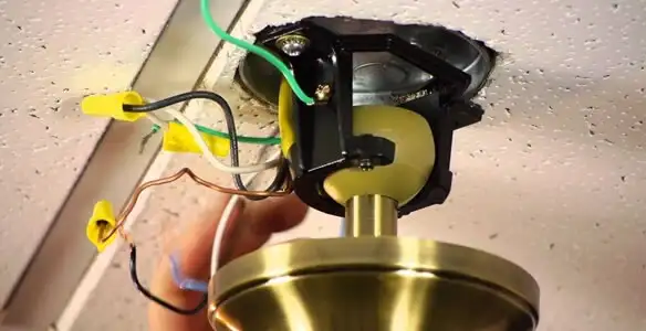 Ceiling fan wiring repair and electrical connection service in Bradenton, FL