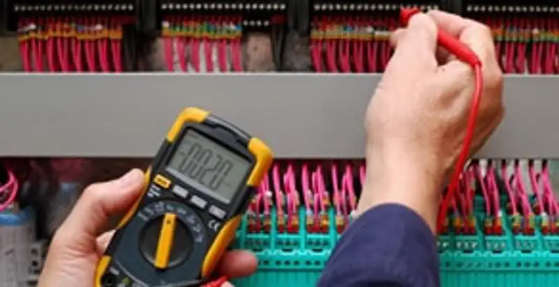 electrical service showing professional testing and troubleshooting of electrical panel by licensed electricians in Bradenton, FL