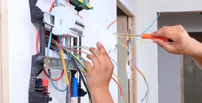 electrician services performing residential electrical panel wiring in Bradenton, FL