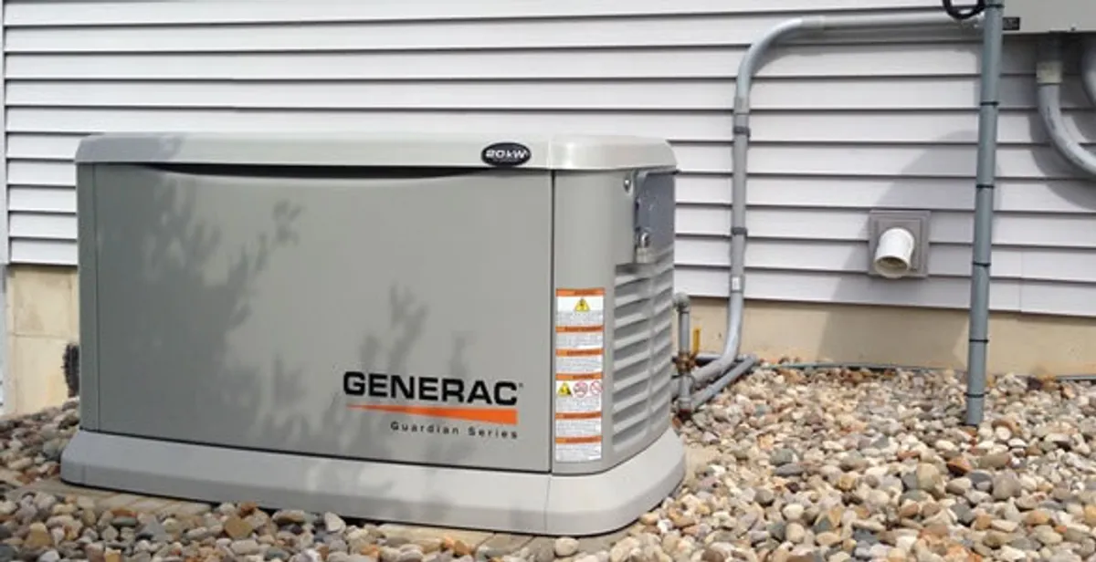 generator installation service featuring outdoor standby generator setup by licensed electricians in Bradenton, FL