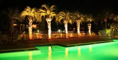 landscape lighting installation services illuminating outdoor recreational areas in Bradenton, FL