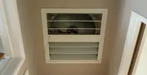 whole house fan installation services with ceiling-mounted ventilation system in Bradenton, FL